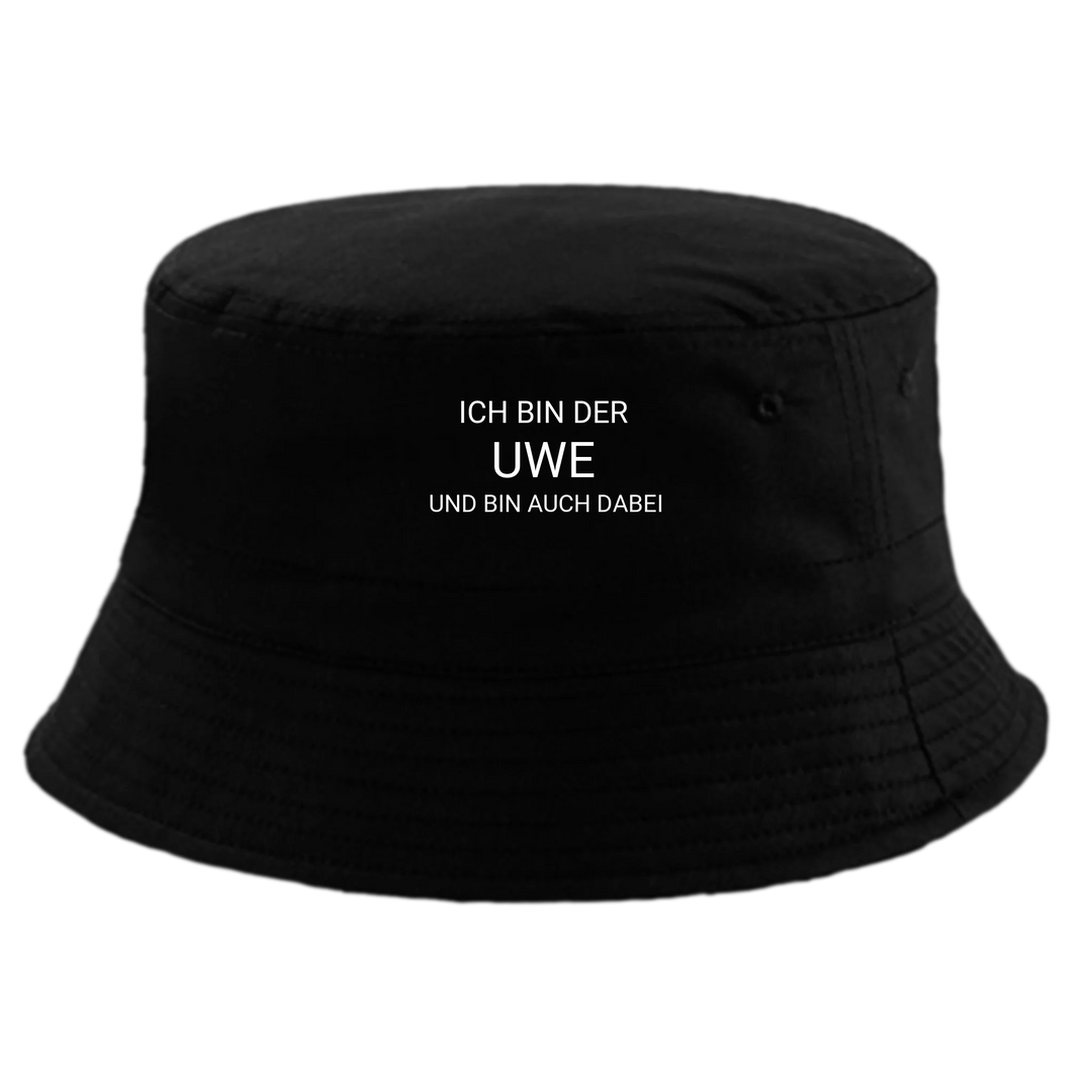 ICH BIN DER UWE (PERSONALIESBAR) BUCKET HAT
