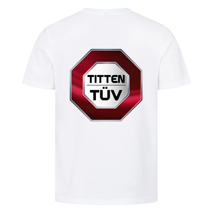 Higher Blanks T-shirt Back Weiß