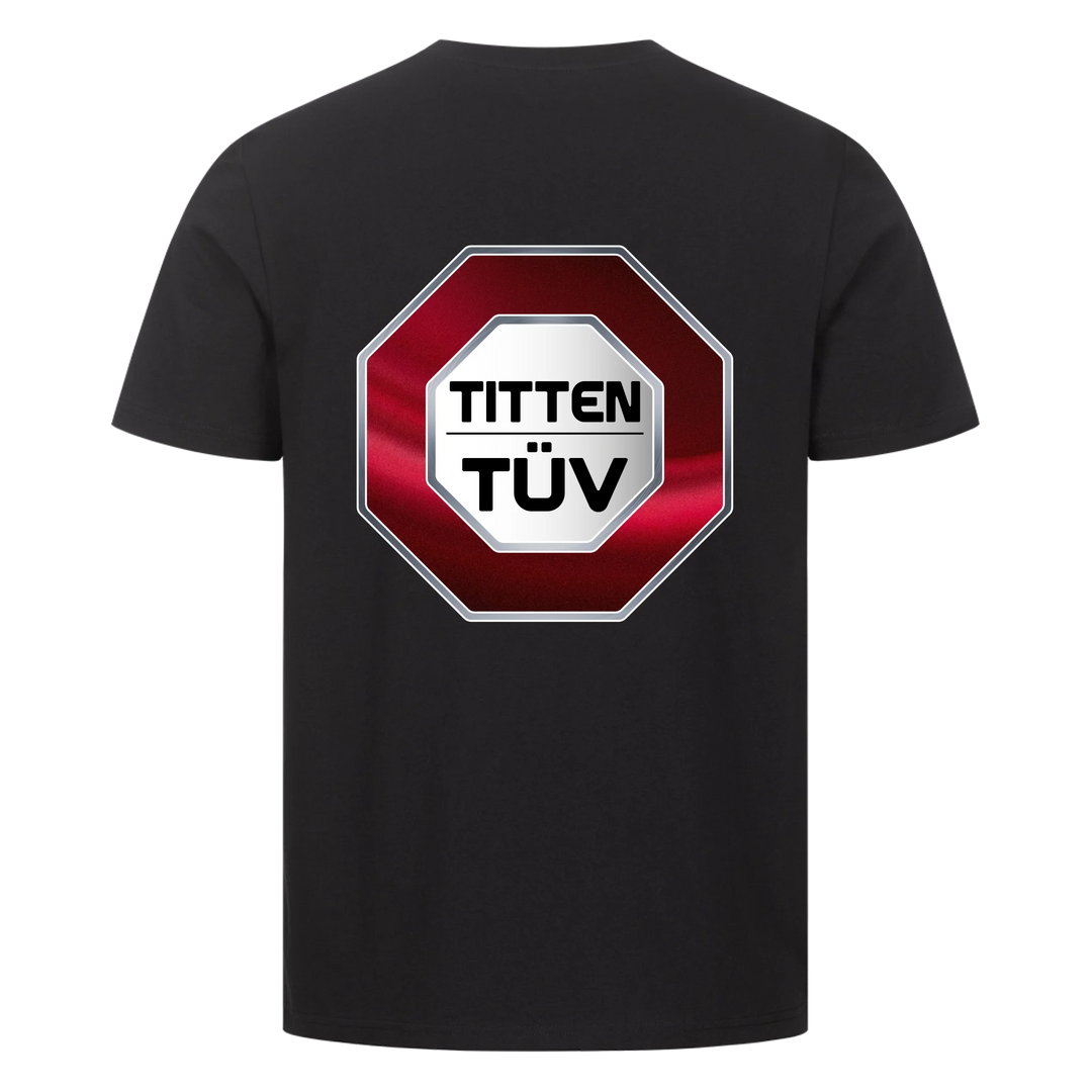 Higher Blanks T-shirt Back Schwarz