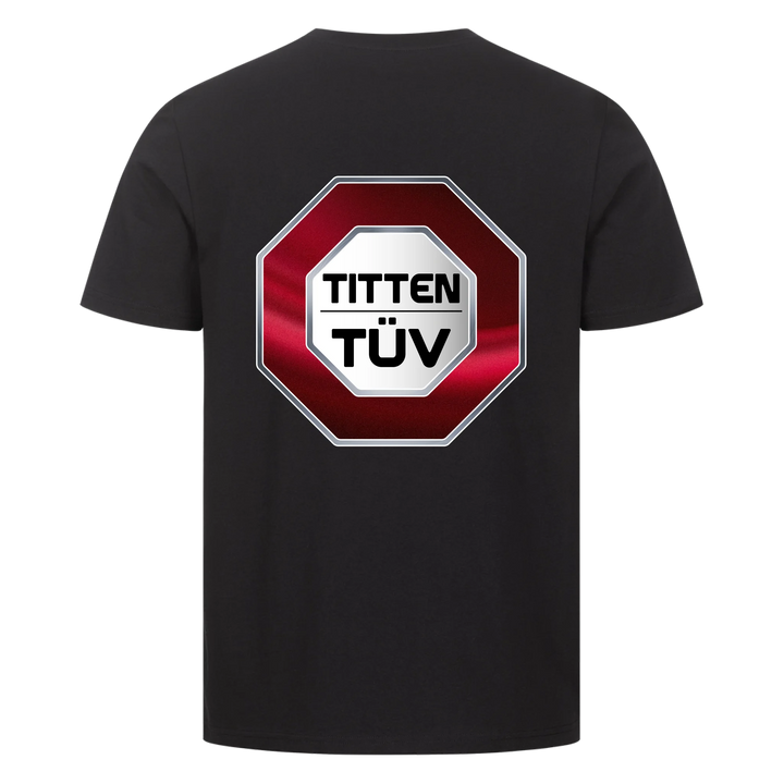 Higher Blanks T-shirt Back Schwarz