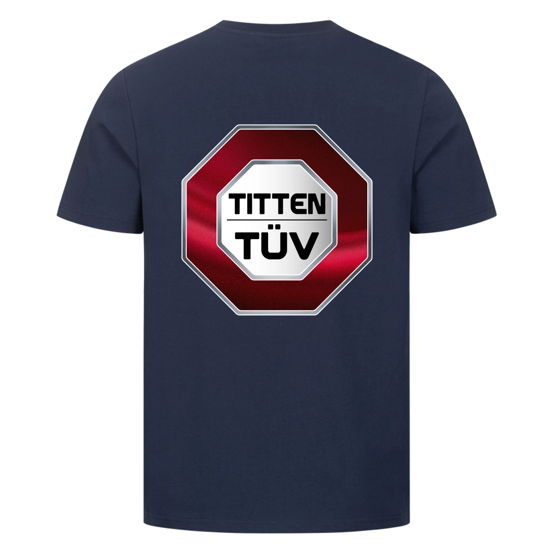 Higher Blanks T-shirt Back Navyblue