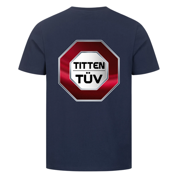 Higher Blanks T-shirt Back Navyblue