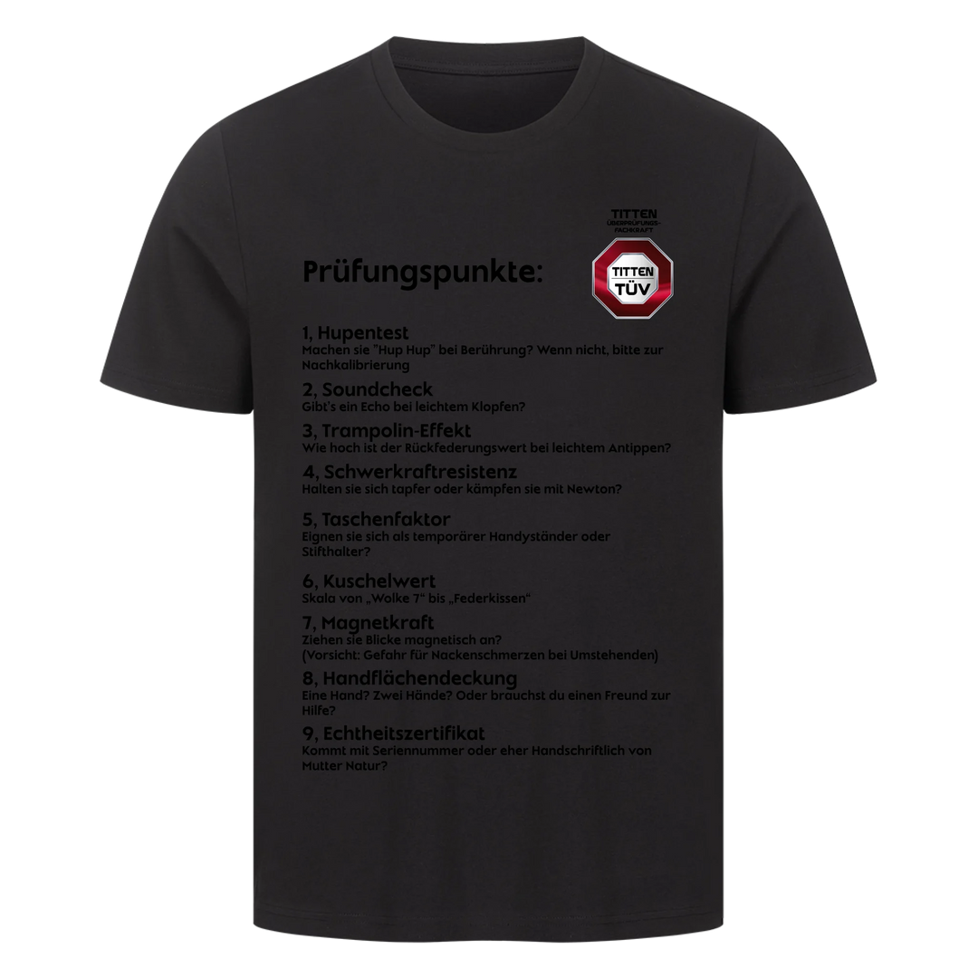 Higher Blanks T-shirt Back Schwarz