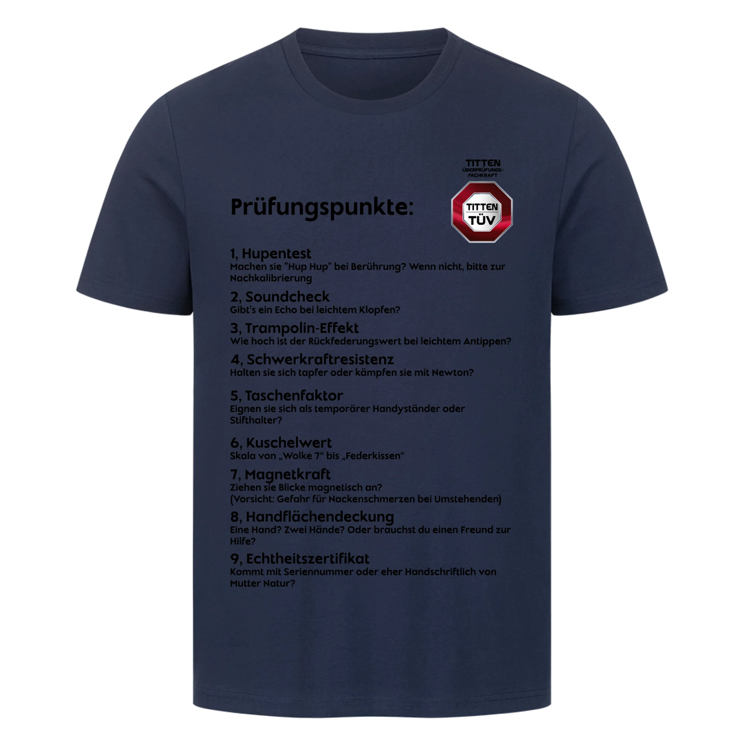 Mock Up Tshirt Navy front