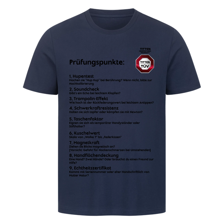 Mock Up Tshirt Navy front