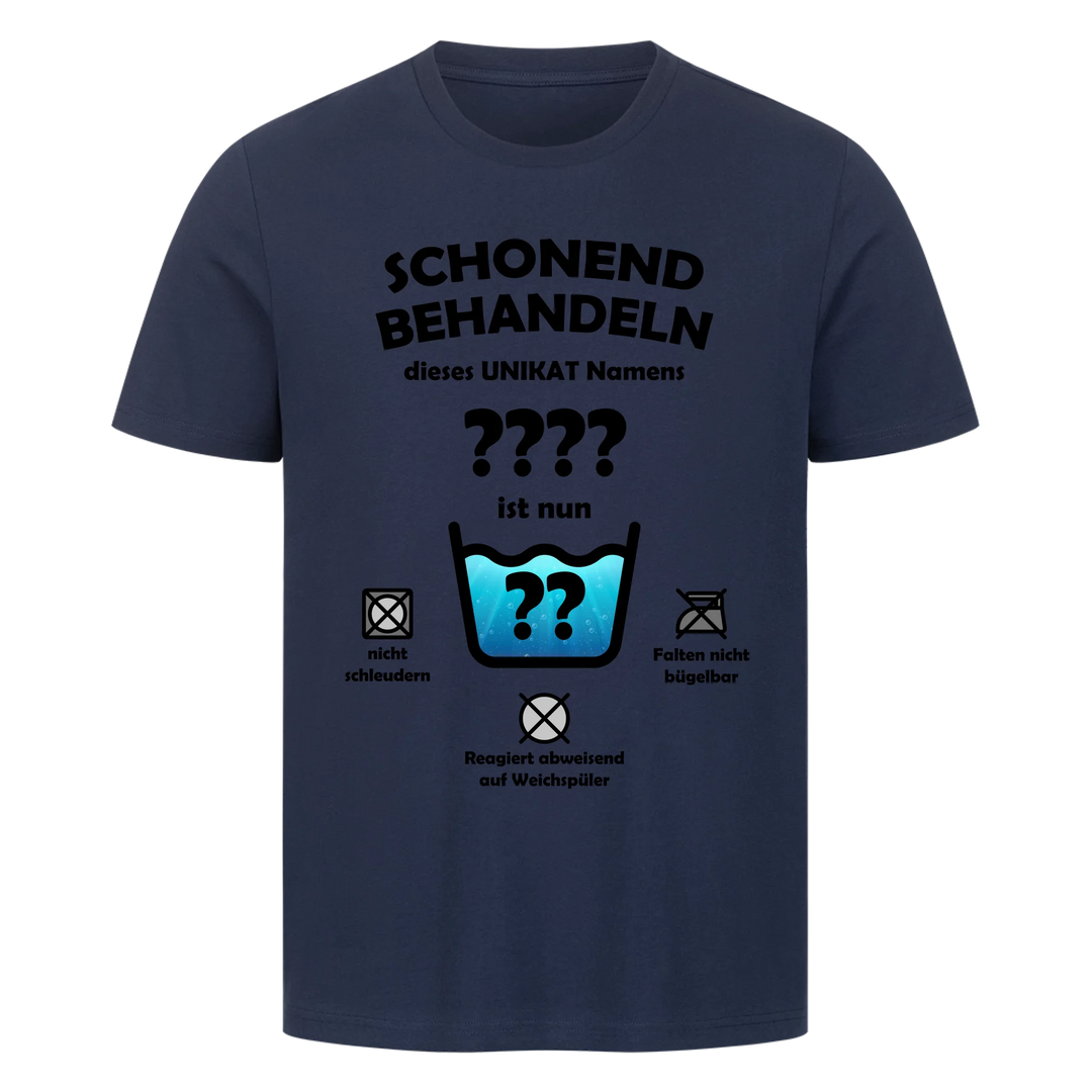 Mock Up Tshirt Navy front