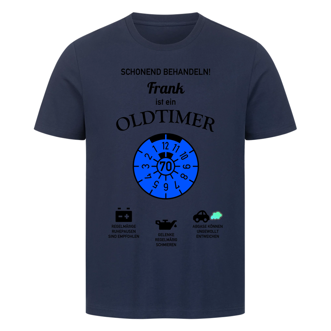 Mock Up Tshirt Navy front