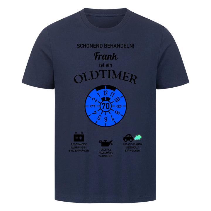 Mock Up Tshirt Navy front