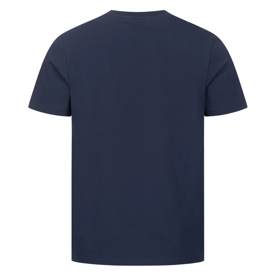 Higher Blanks T-shirt Back Navyblue