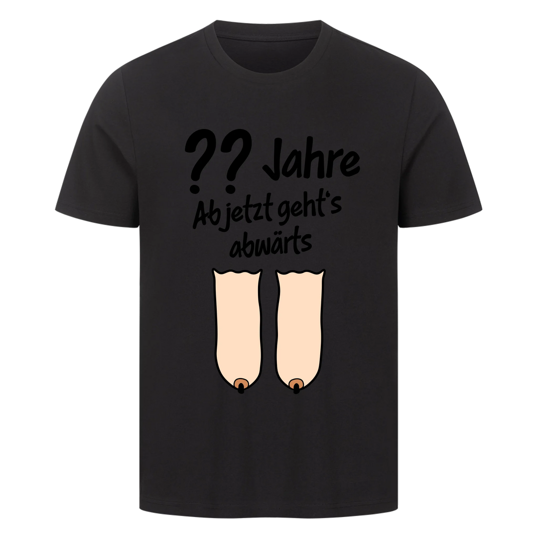 Higher Blanks T-shirt Front Schwarz