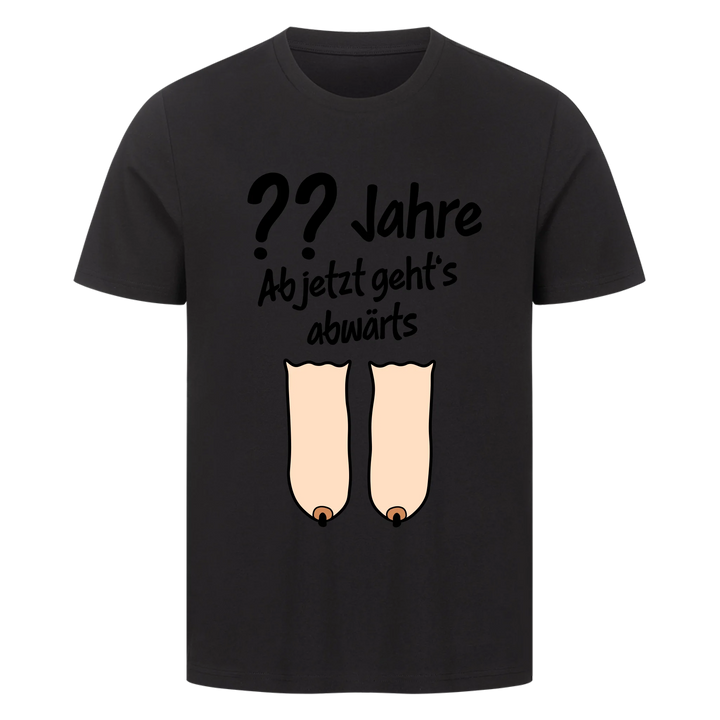 Higher Blanks T-shirt Front Schwarz