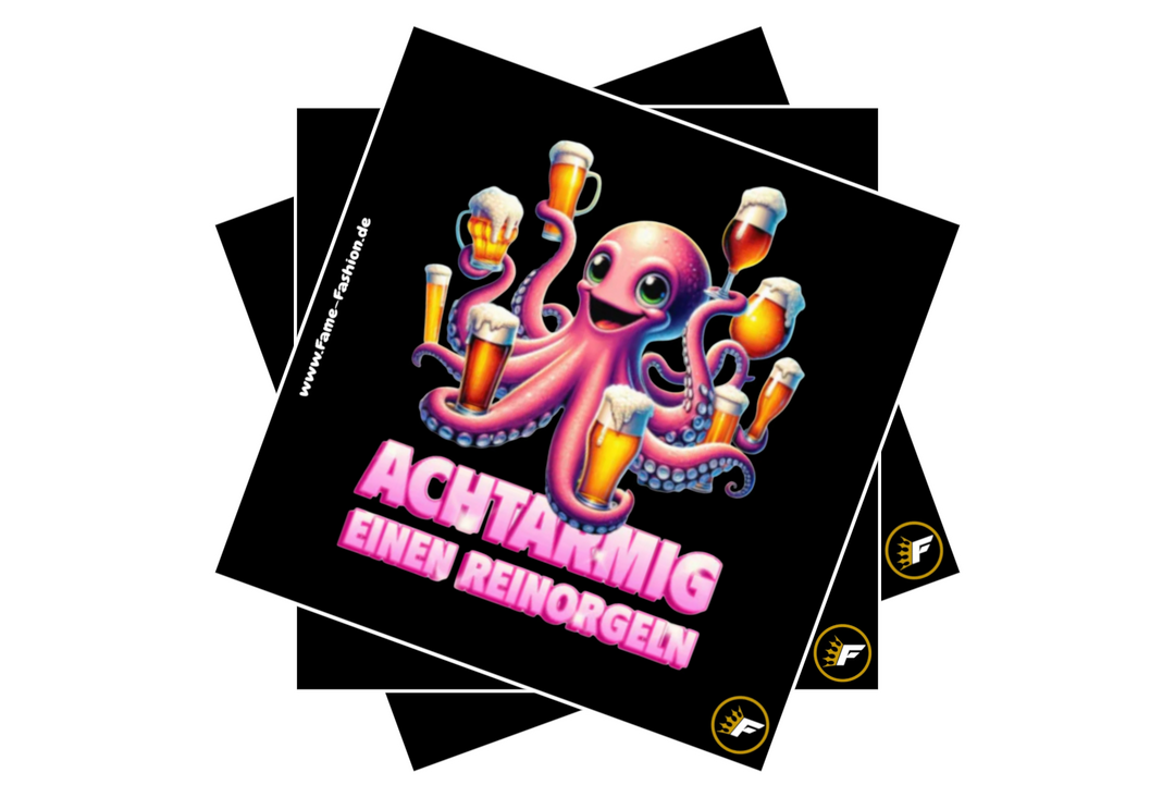 ACHTARMIG EINEN REINORGELN MALLE STICKER