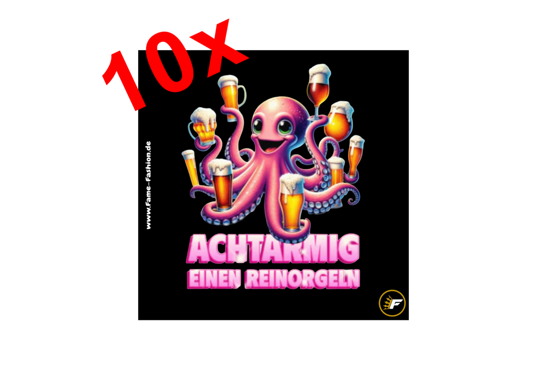 ACHTARMIG EINEN REINORGELN MALLE STICKER