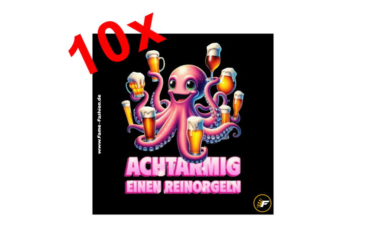 ACHTARMIG EINEN REINORGELN MALLE STICKER