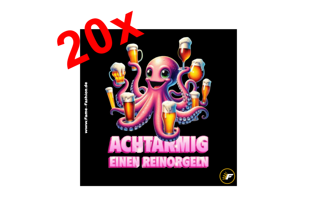 ACHTARMIG EINEN REINORGELN MALLE STICKER