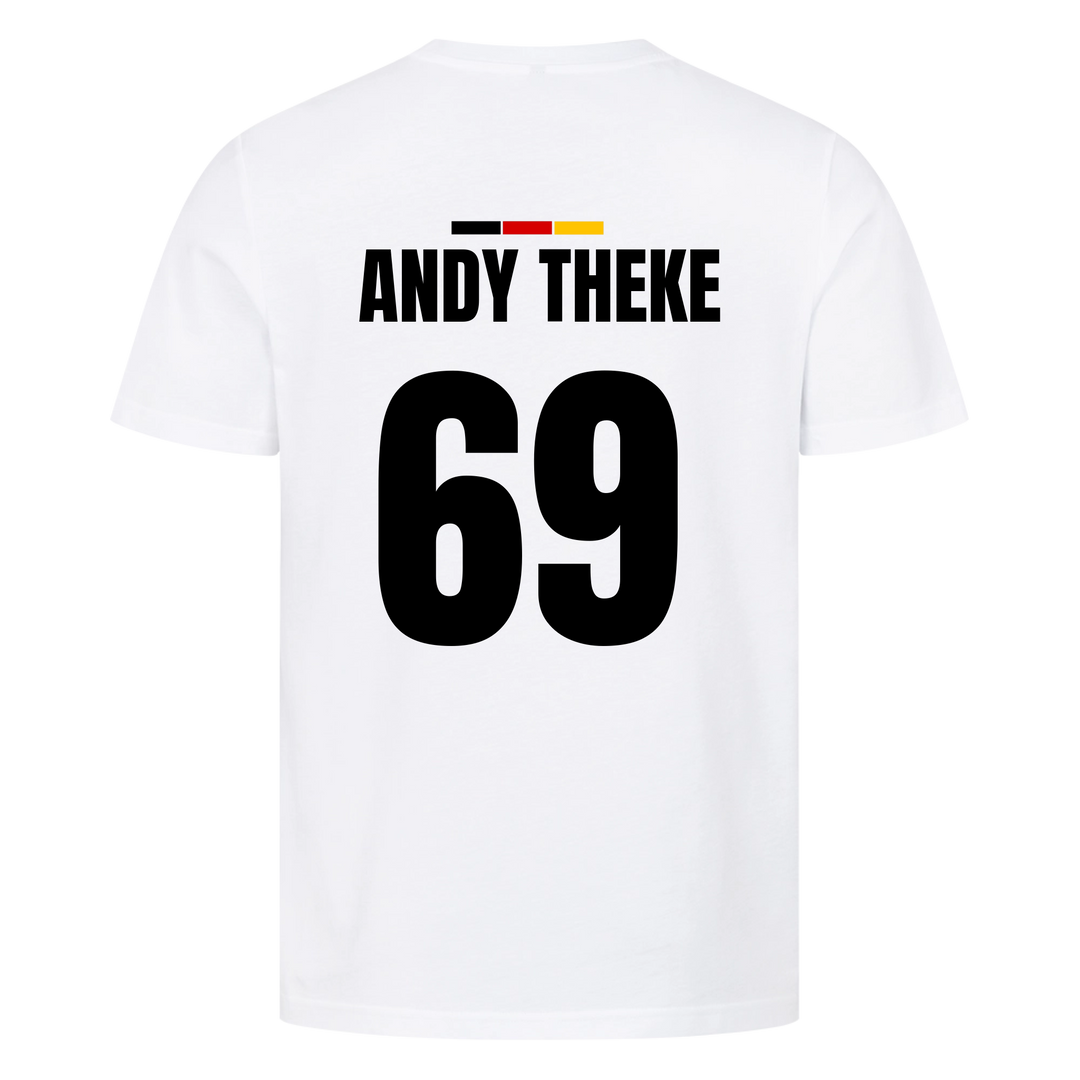ANDY THEKE - Deutschland T-Shirt (Personalisierbar)
