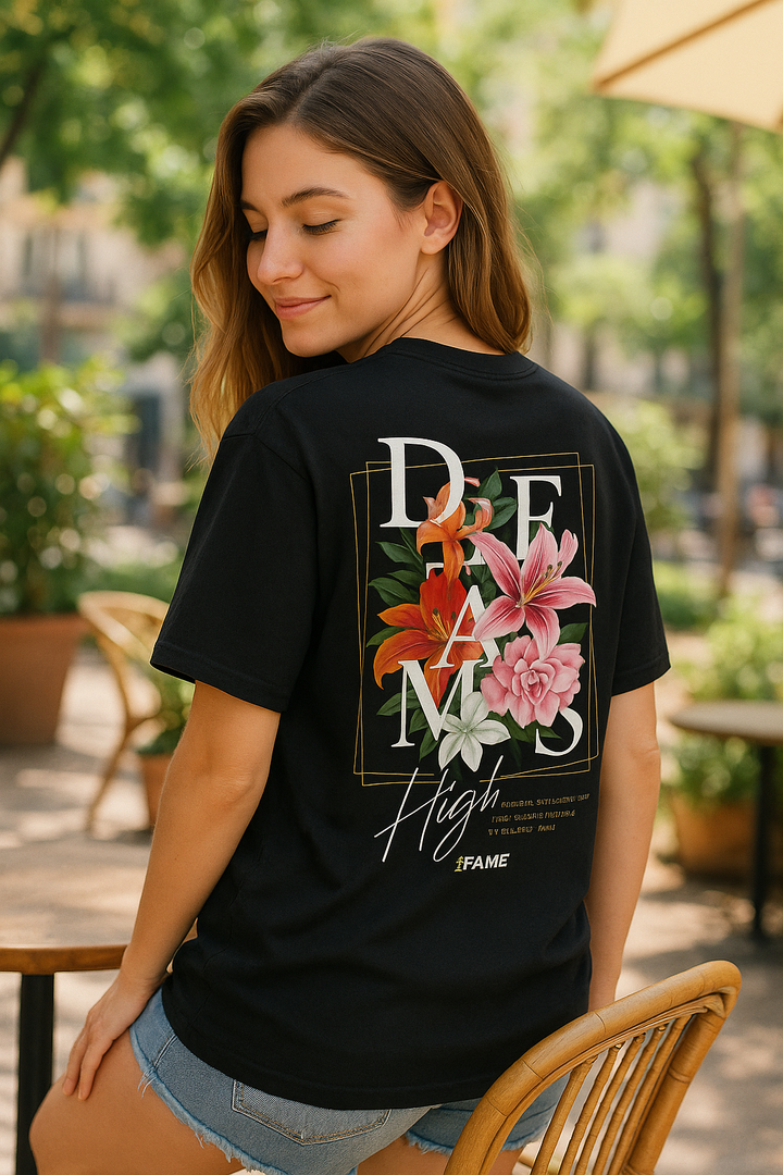 DREAMS HIGH Oversized Shirt