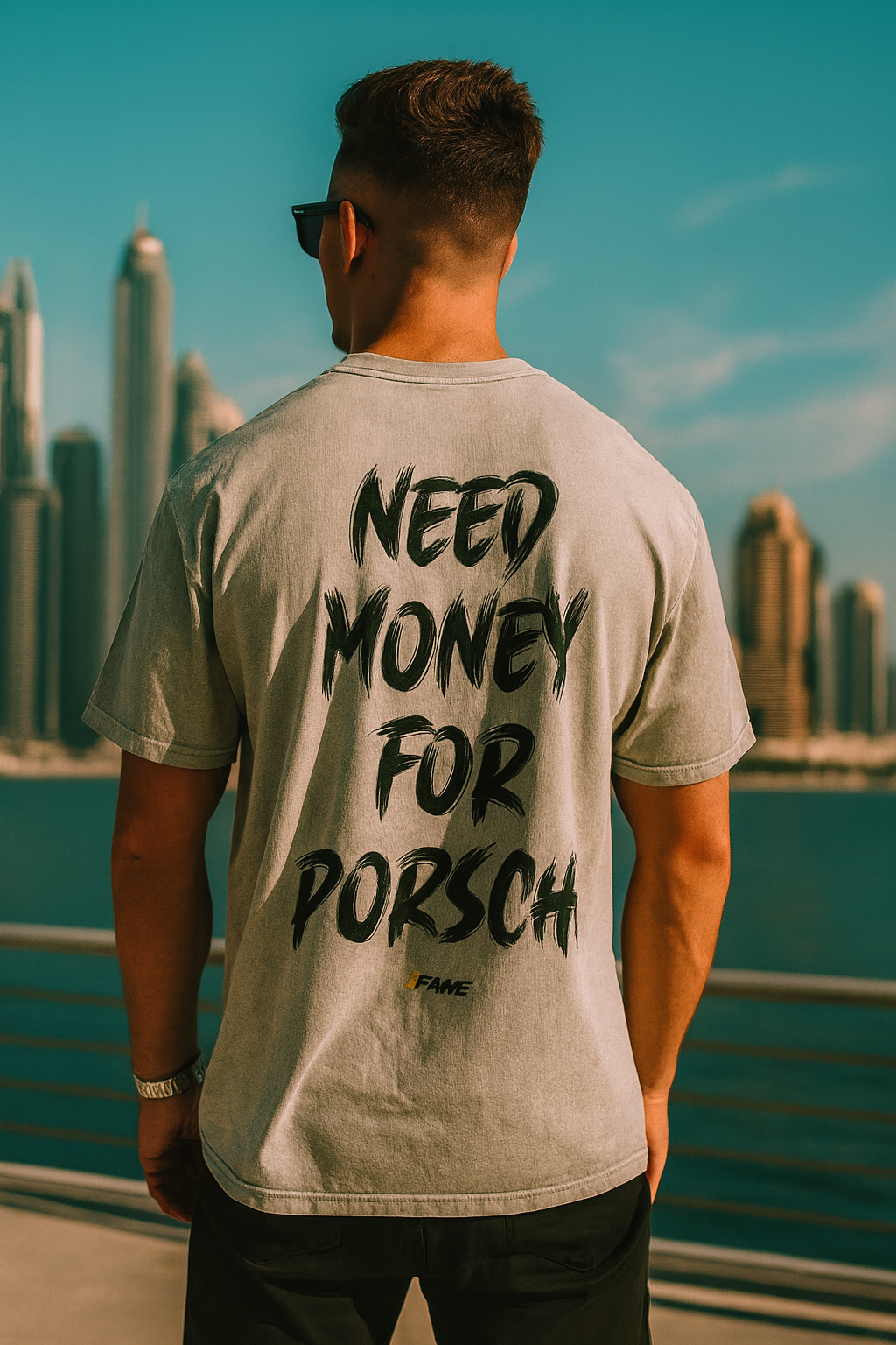 Need Money For Porsche Oversized Shirt
