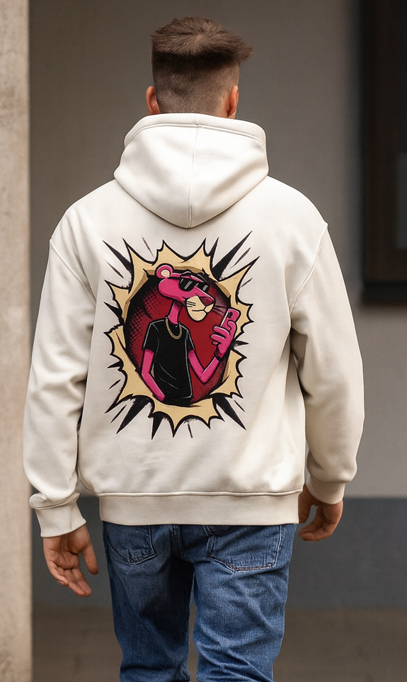 Pink Panther  Oversized Hoodie