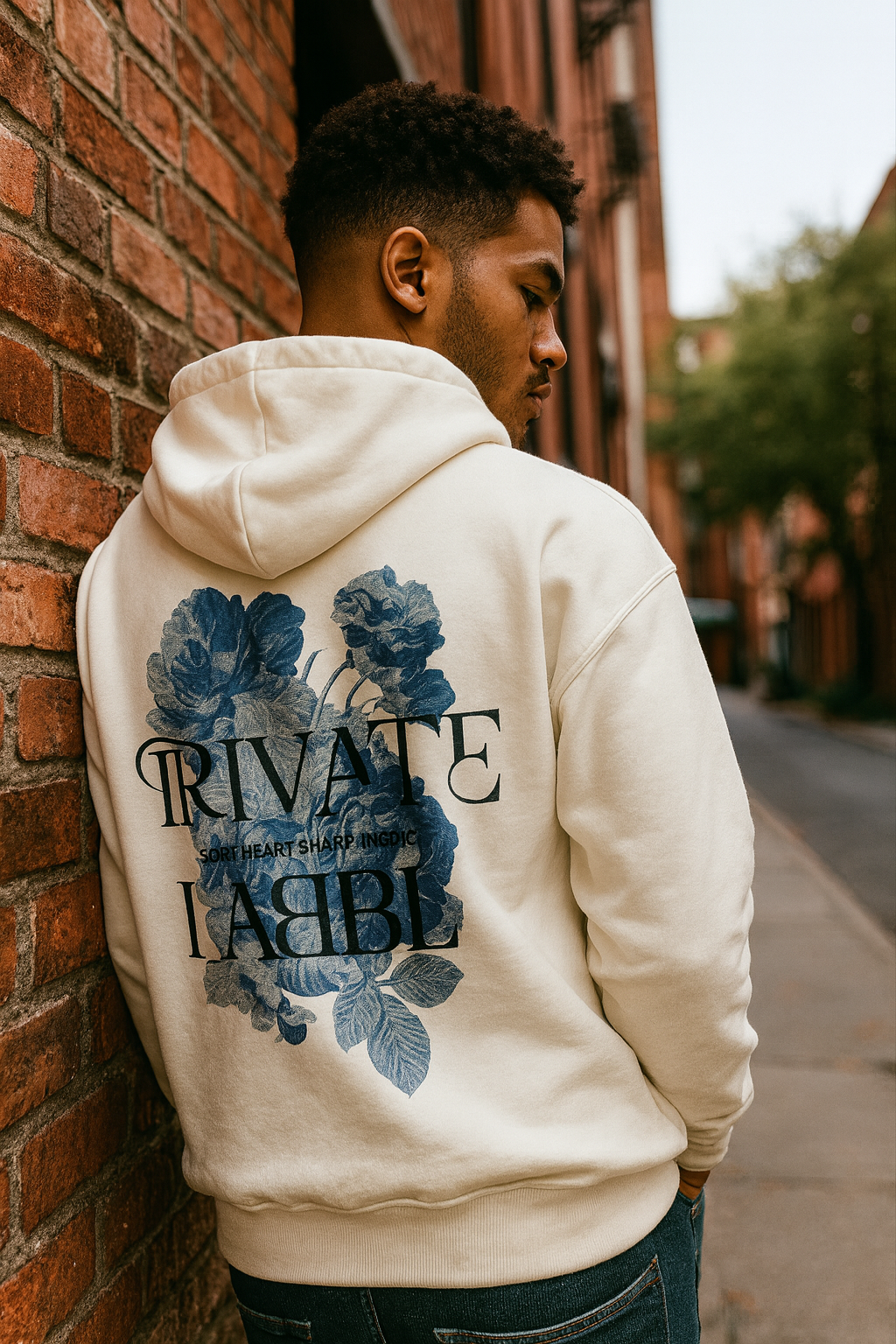 PRIVATE LABEL Oversized Hoodie