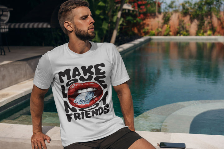 MAKE LOVE NOT FRIENDS Premium T-Shirt