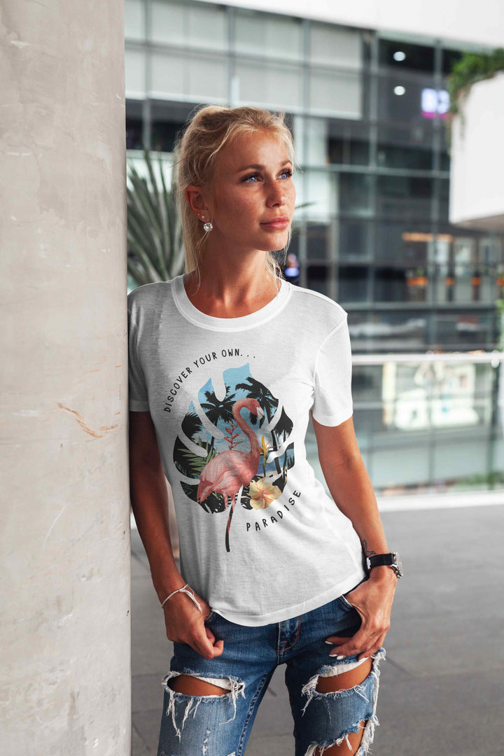 Flamingo Premium Organic Shirt Women