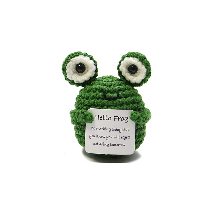 "Positive Frog" figure