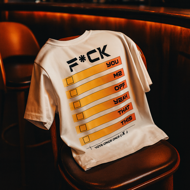 F*CK Oversized Shirt