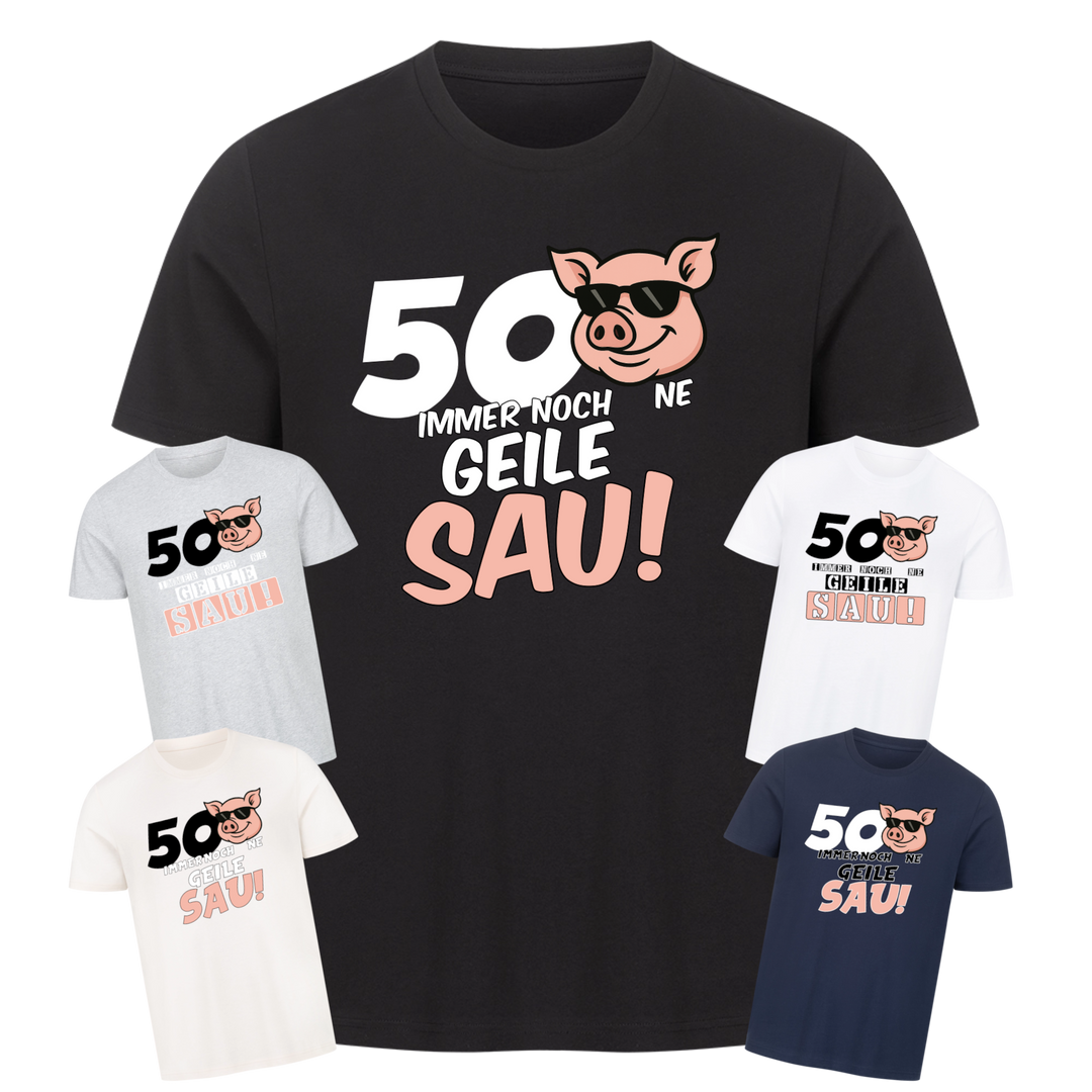 "geile SAU!" Premium T-Shirt PERSONALISIERBAR
