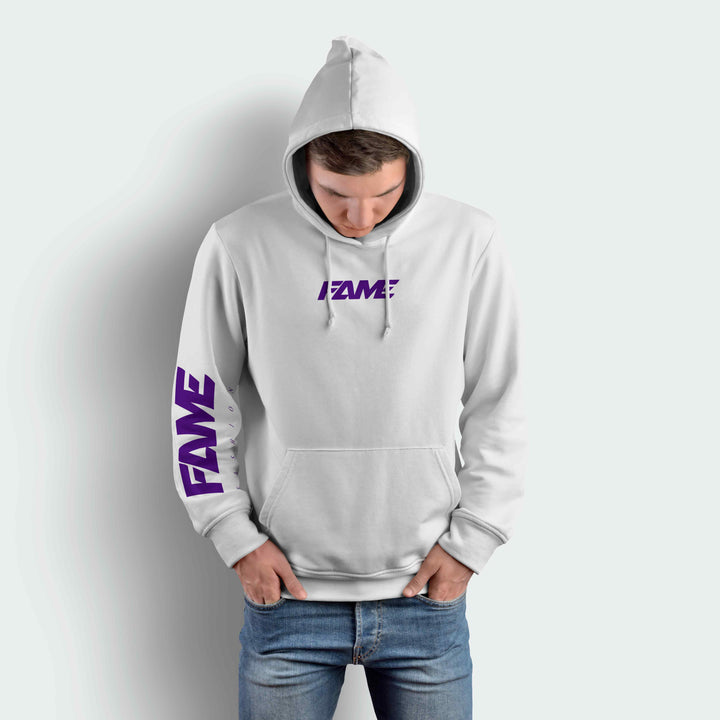 Hoodie Fame Basic White