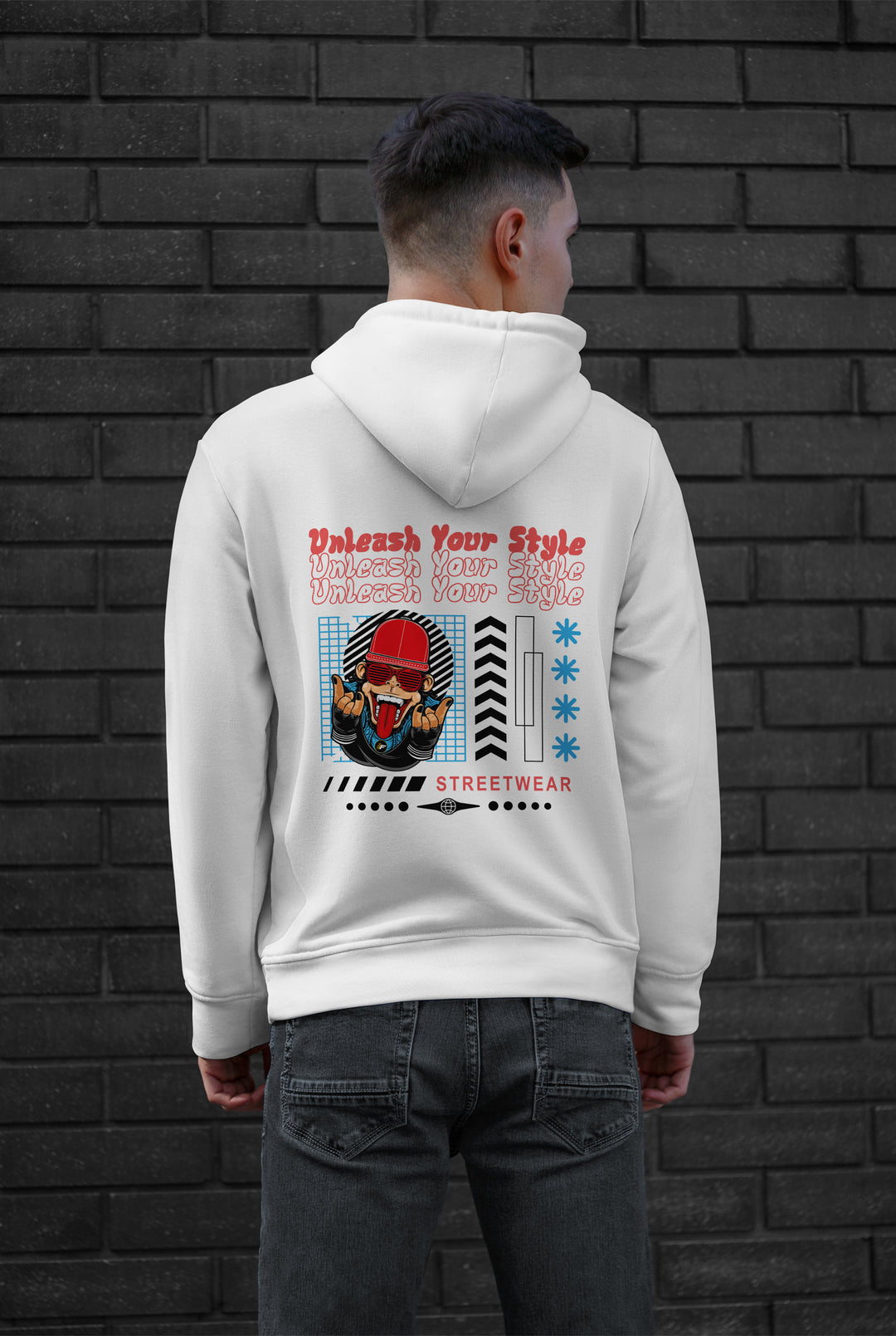 Hoodie Laat je stijl los