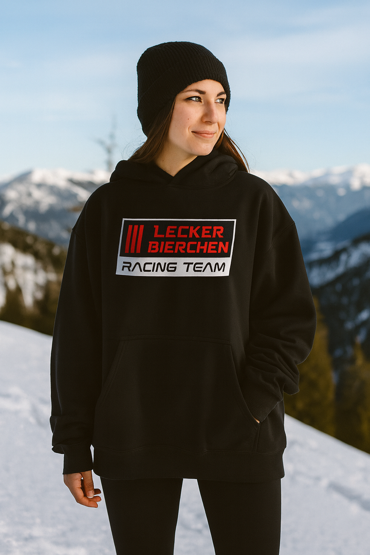 LECKER BIERCHEN Racing Team Oversized Hoodie