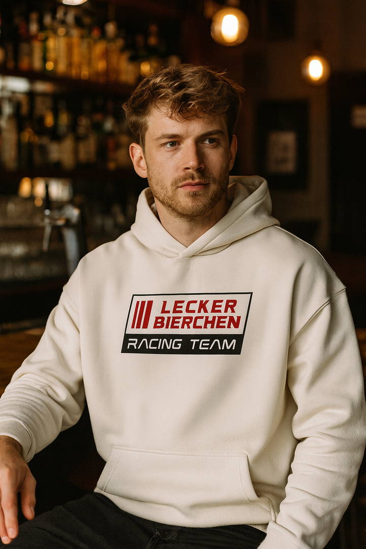 LECKER BIERCHEN Racing Team Oversized Hoodie