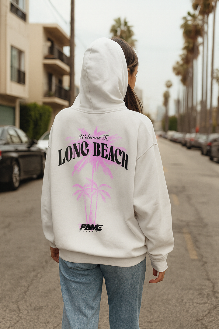 Long Beach Rosa Oversized Hoodie