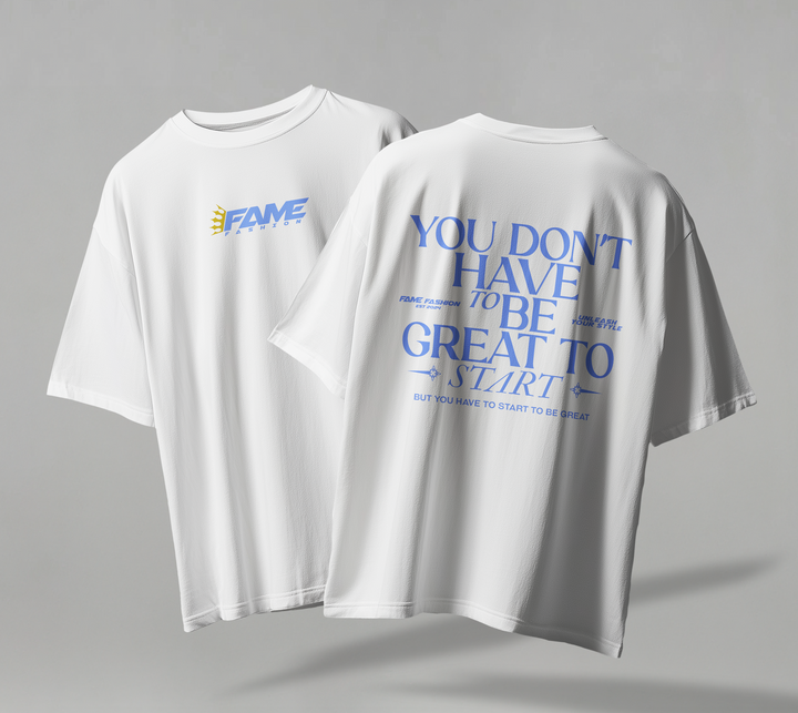 You don't have to be great oversized shirt