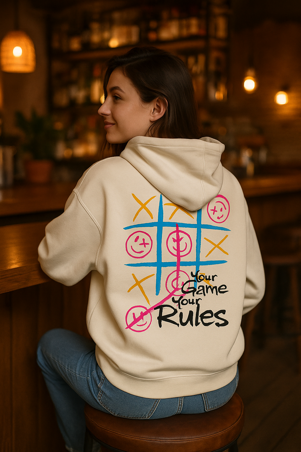 Your Game Your Rules  Oversized Hoodie