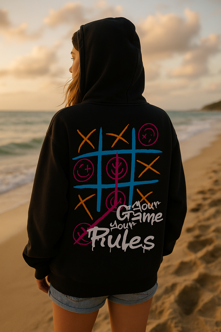 Your Game Your Rules  Oversized Hoodie