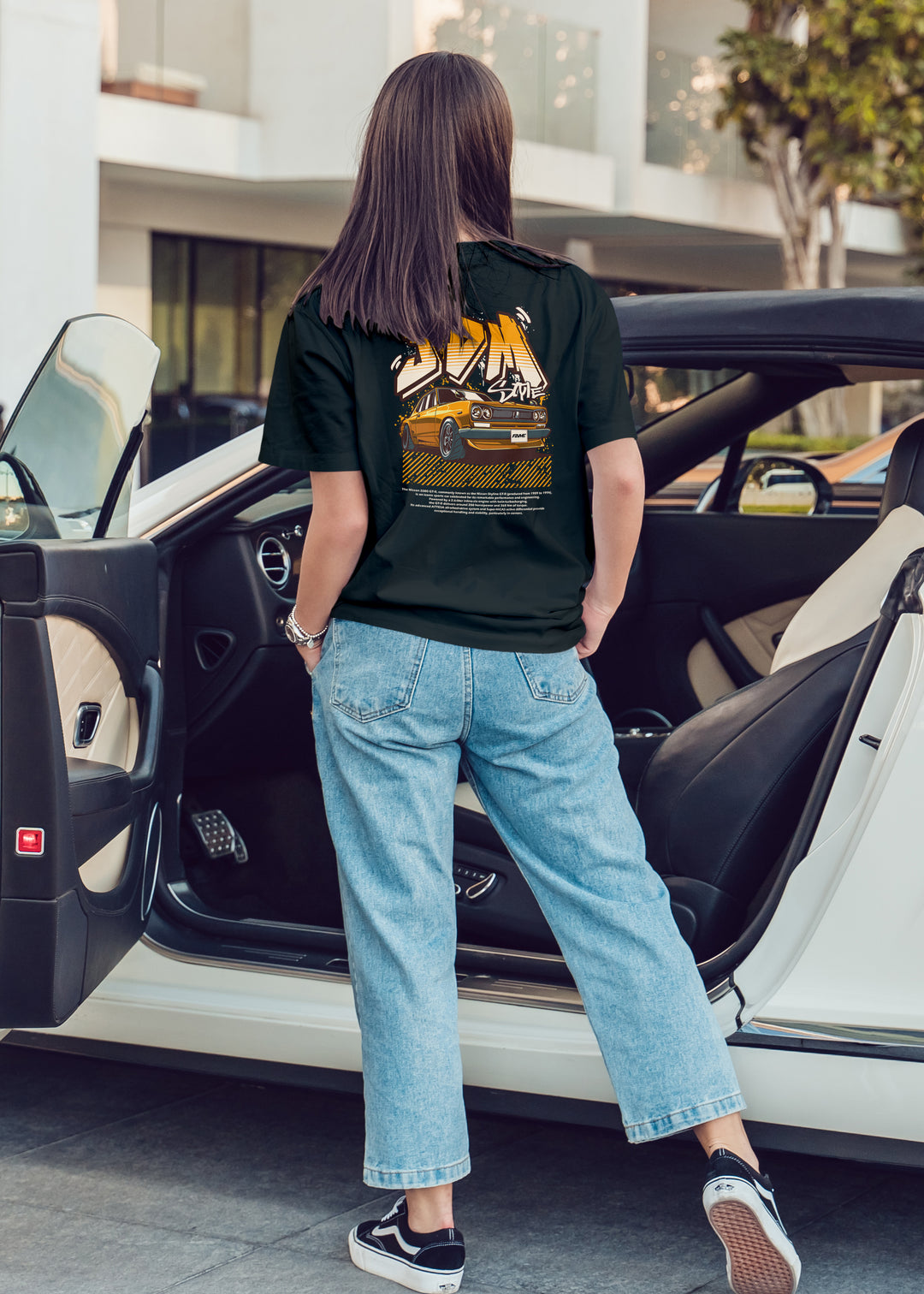 Oversize shirt "JDM Nissan 2000 GTR"