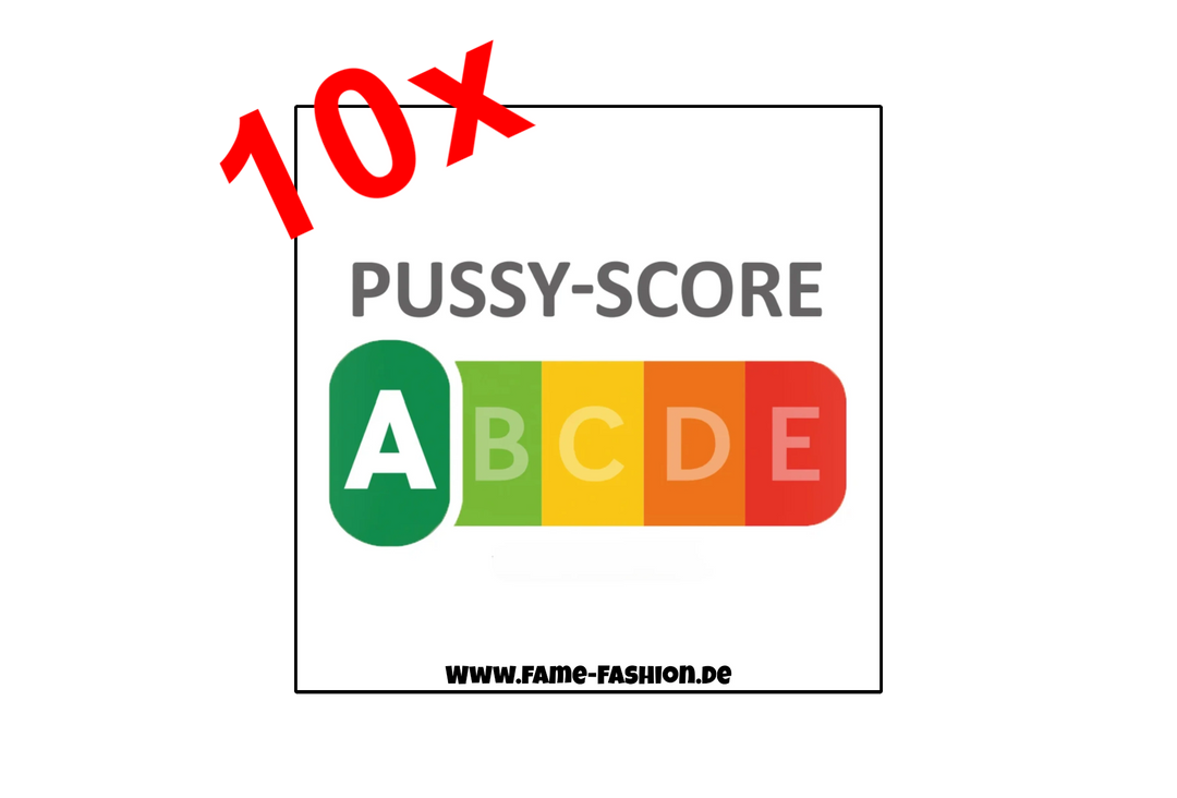 PUSSY SCORE Sticker