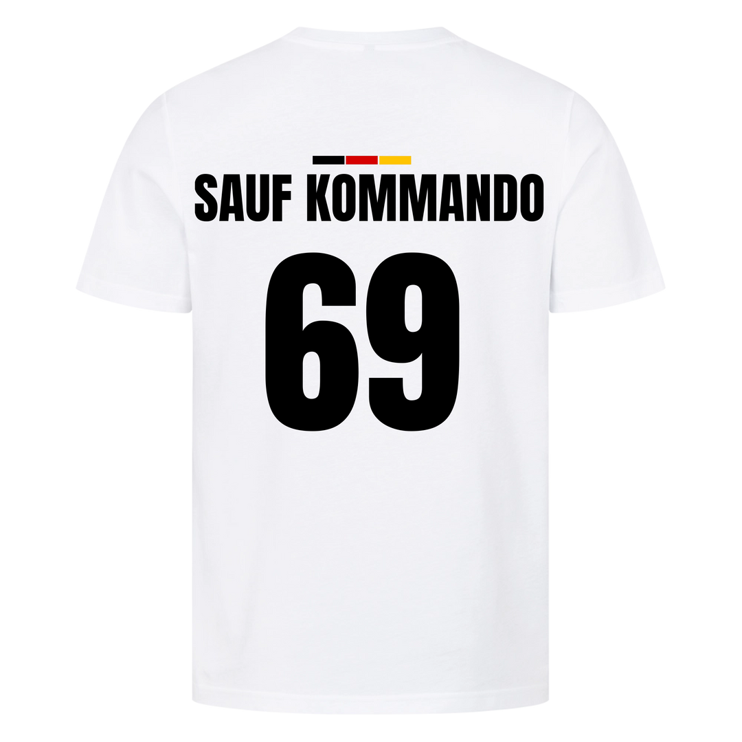 Sauf Kommando - Deutschland T-Shirt (Personalisierbar)
