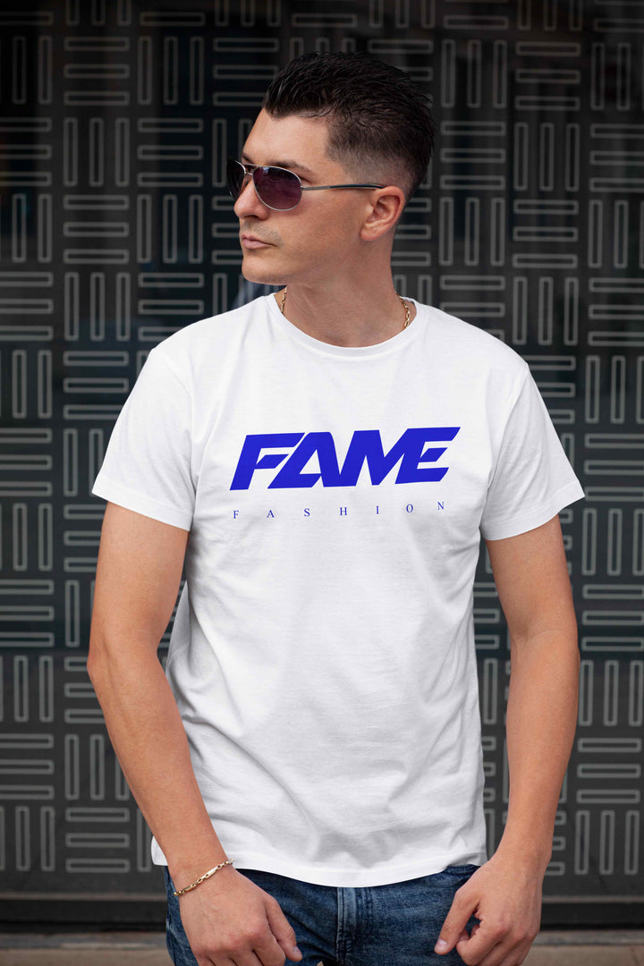 FAME Fashion Basic Blue Premium T-Shirt