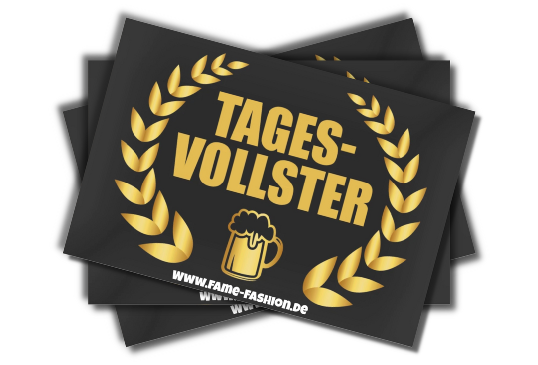 TAGESVOLLSTER 2.0 MALLE STICKER