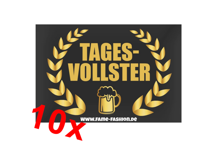 TAGESVOLLSTER 2.0 MALLE STICKER