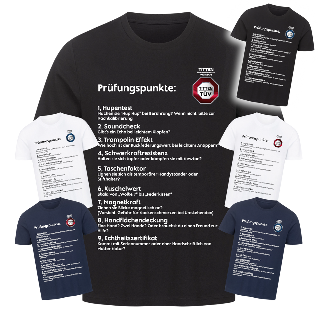 "TITTEN-TÜV" Premium Malle T-Shirt
