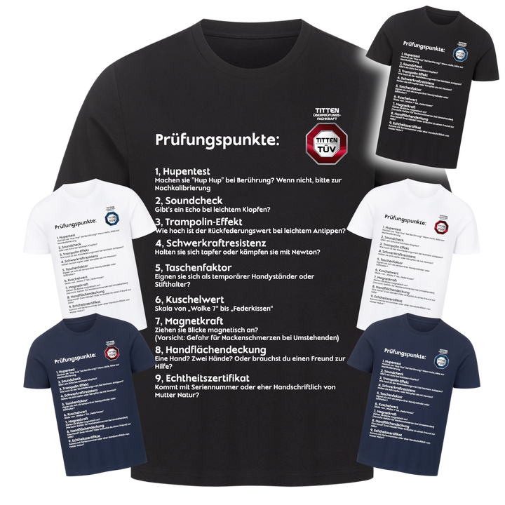 "TITTEN-TÜV" Premium Malle T-Shirt