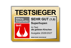 TESTSIEGER Superhupen Malle Sticker