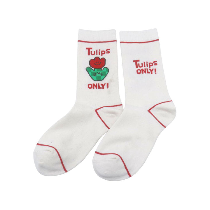 "Tulips ONLY" Socks