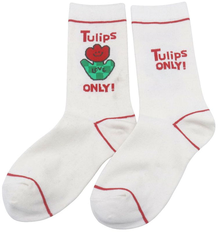 "Tulips ONLY" Socks