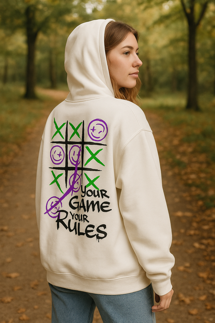 Your Game Your Rules 2.0 Oversized Hoodie