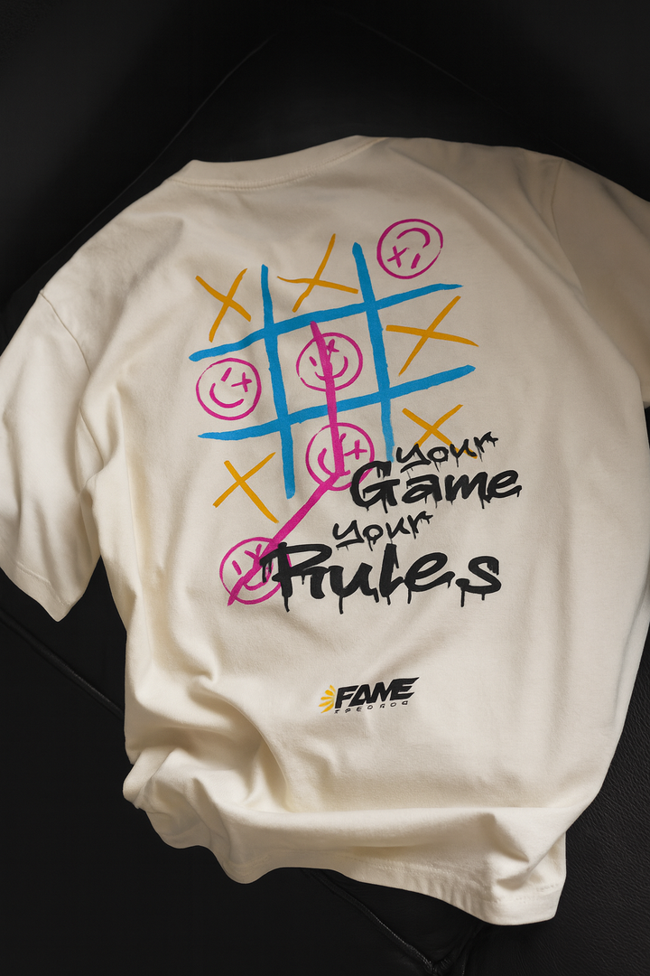 "Your Game, Your Rules" Oversized Tee
